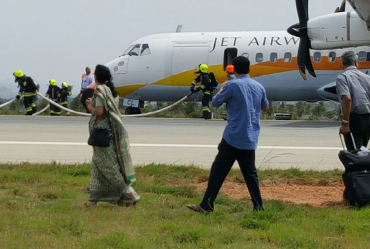  Jet Airways make emergency landing 1